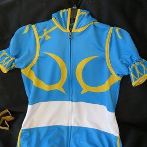 Cute short-sleeve Cun Li Hoodie (Street Fighter)